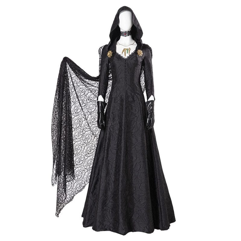 movie resident evil 8 village vampire daughters bela daniela dimitrescu halloween cosplay costume