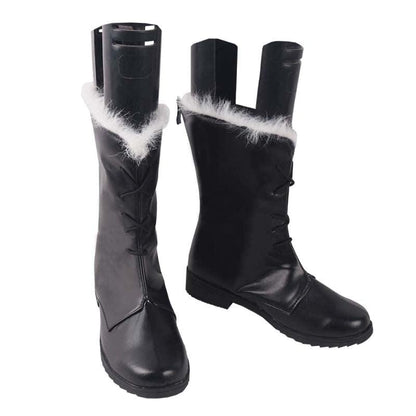 arknights pramanix frost of caster icefield messenger game cosplay boots shoes