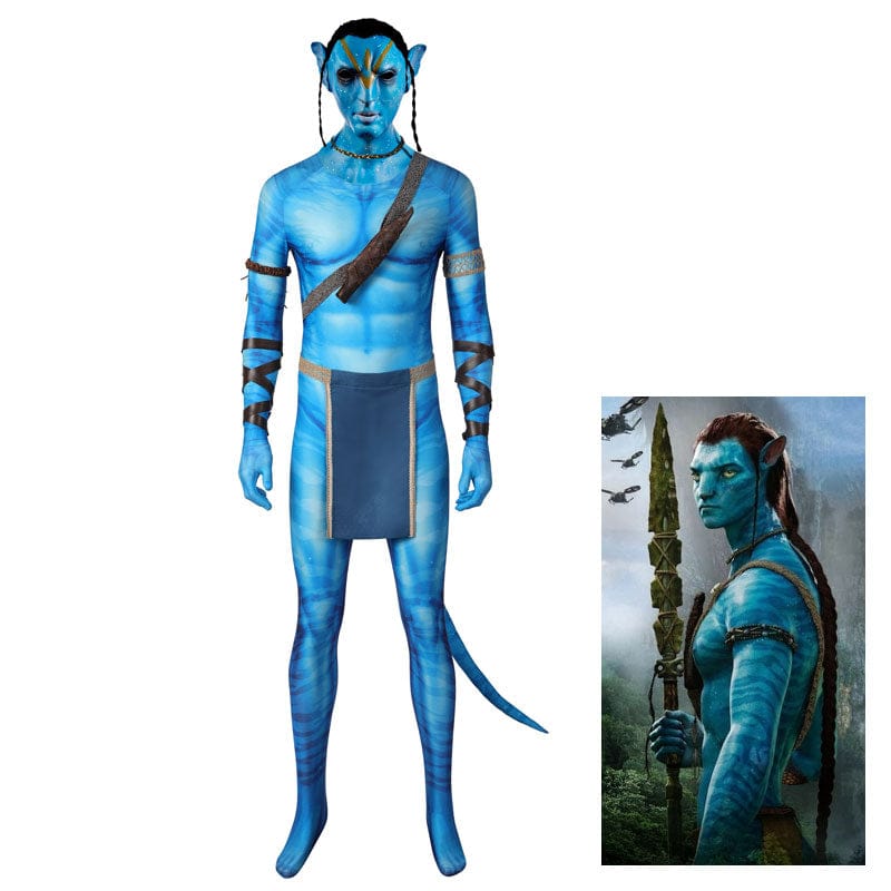 movie avatar 2 the way of water jake sully cosplay costume