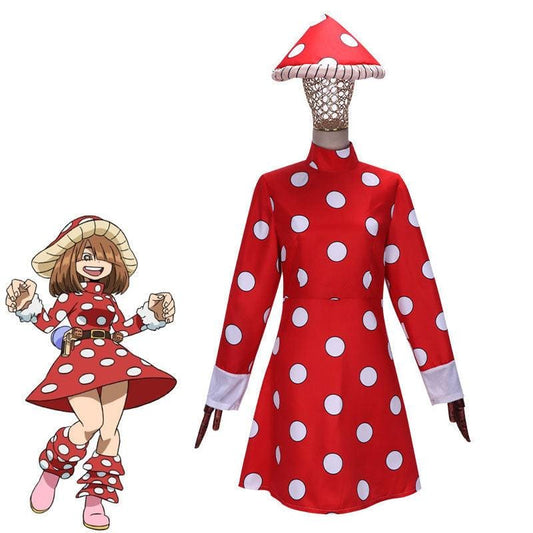 my hero academia kinoko komori shemage cosplay costumes