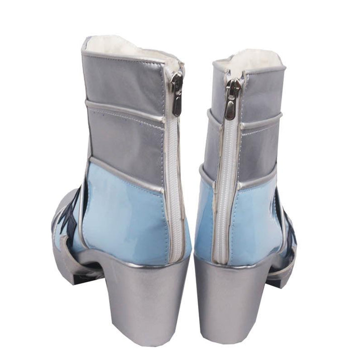 arknights saileach game cosplay blue boots shoes for cosplay