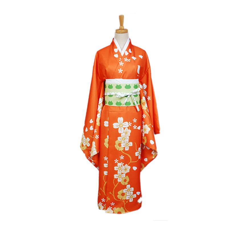 anime danganronpa 2 goodbye despair hiyoko saionji kimono cosplay costumes