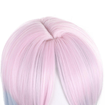 anime cyberpunk edgerunners lucyna kushinada colorful short cosplay wig 512i