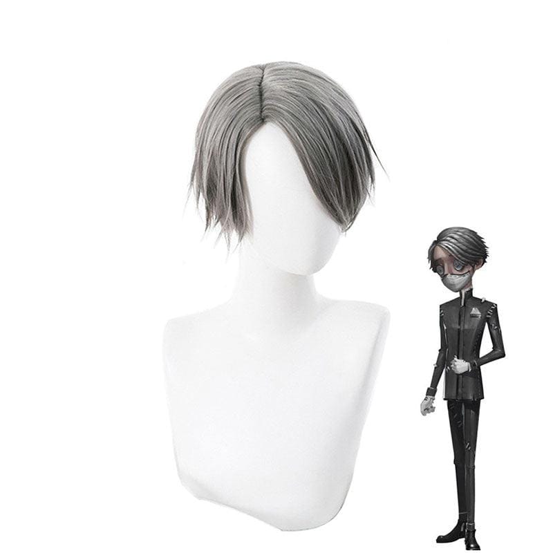 game identity v aesop carl dark gray 40cm 15 6inch cosplay wigs