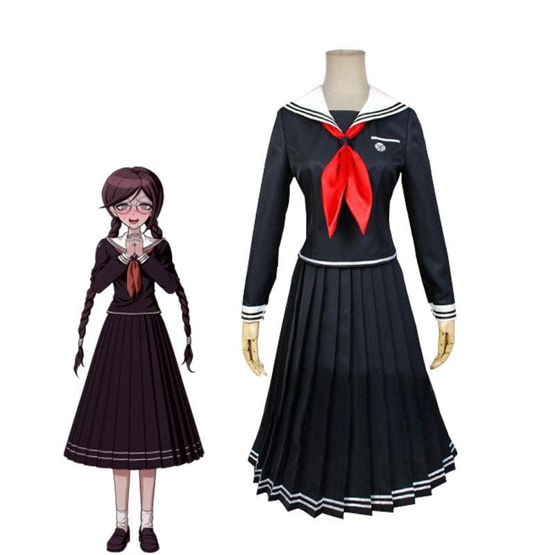 anime danganronpa 2 trigger happy havoc toko fukawa jk uniform cosplay costumes