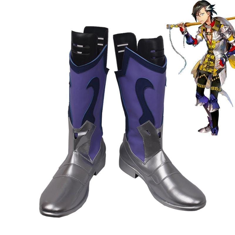 game fgo fate grand order mandricardo cosplay boots shoes