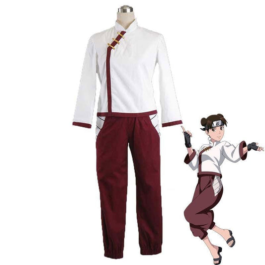 anime naruto tenten kimono set cosplay costume