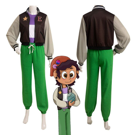 the owl house luz noceda baseball uniforms cosplay costumes