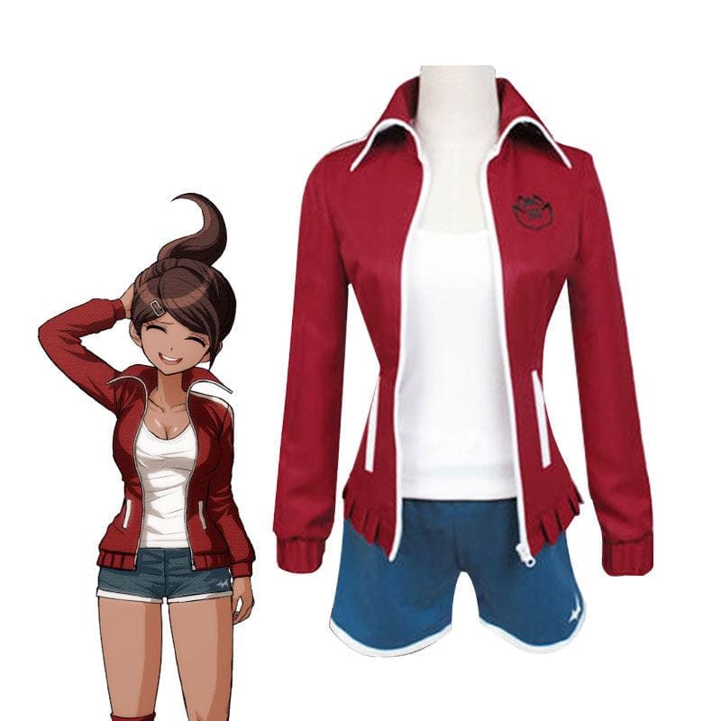 anime danganronpa trigger happy havoc aoi asahina uniform cosplay costumes