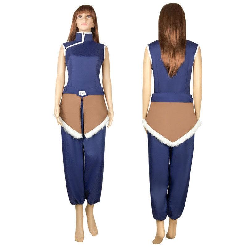 anime avatar the legend of korra korra cosplay costumes