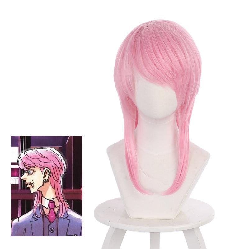 anime tokyo revengers haruchiyo sanzu pink cosplay wigs