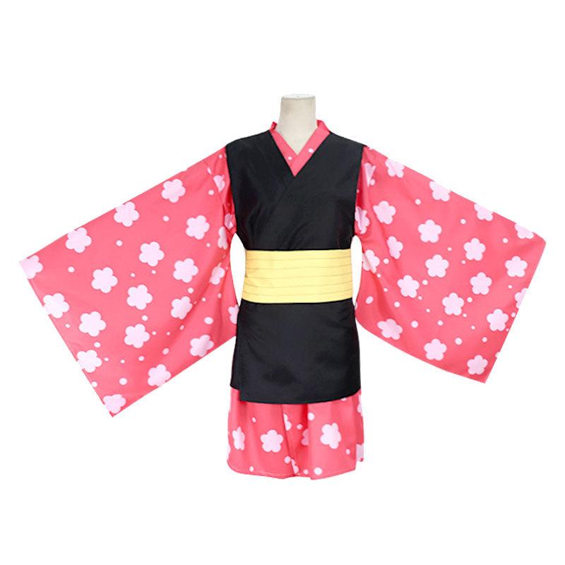 anime demon slayer kimetsu no yaiba makomo full set kimono cosplay costumes