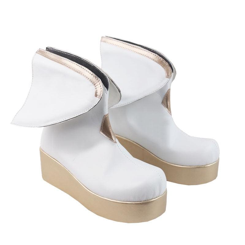 princess connect re dive kelly princess white anime game cosplay boots shoes