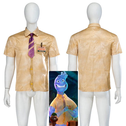 elemental wade ripple shirt cosplay costumes