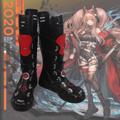 arknights angelina game cosplay boots shoes
