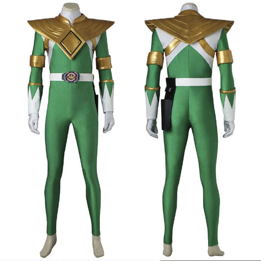 mighty morphin power rangers tommy oliver green ranger cosplay costumes