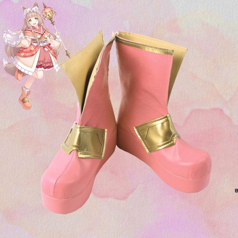 princess connect re dive himemiya maho anime game cosplay boots shoes