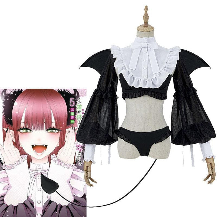 anime my dress up darling marin kitagawa little devil cosplay costumes
