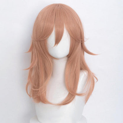 anime chainsaw man angel pink medium cosplay wig mm36