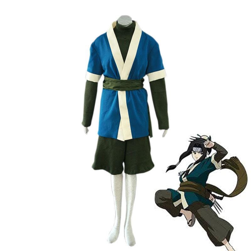 anime naruto haku kimono set cosplay costume