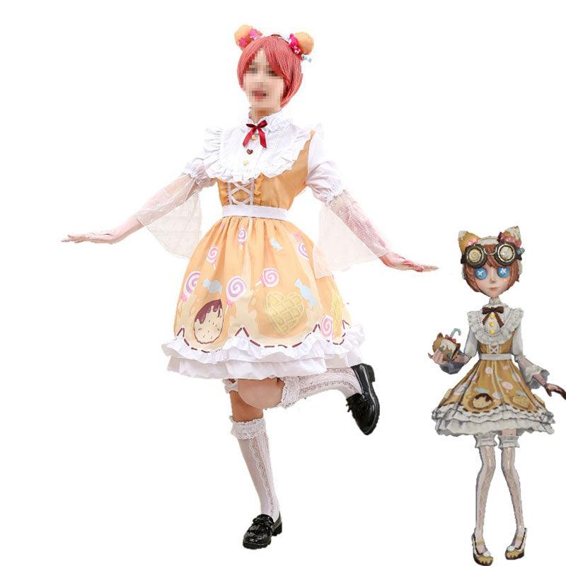 game identity v tracy reznik mechanic candy girl cosplay costume