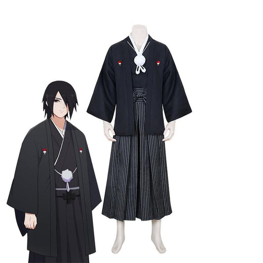 anime naruto shippuden uchiha sasuke wedding suit kimono cosplay costume