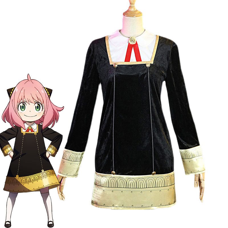 anime spy family anya forger fullset cosplay costumes