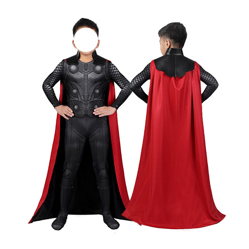 avengers infinity war thor kids jumpsuit cosplay costumes