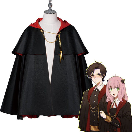 anime spy family yor forger damian desmond cloak cosplay costumes