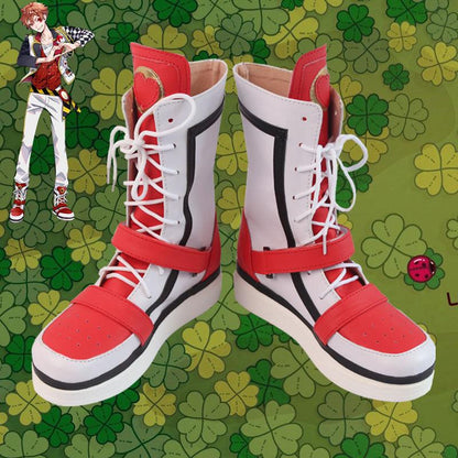game twisted wonderland ace catey trappola cosplay boots shoes