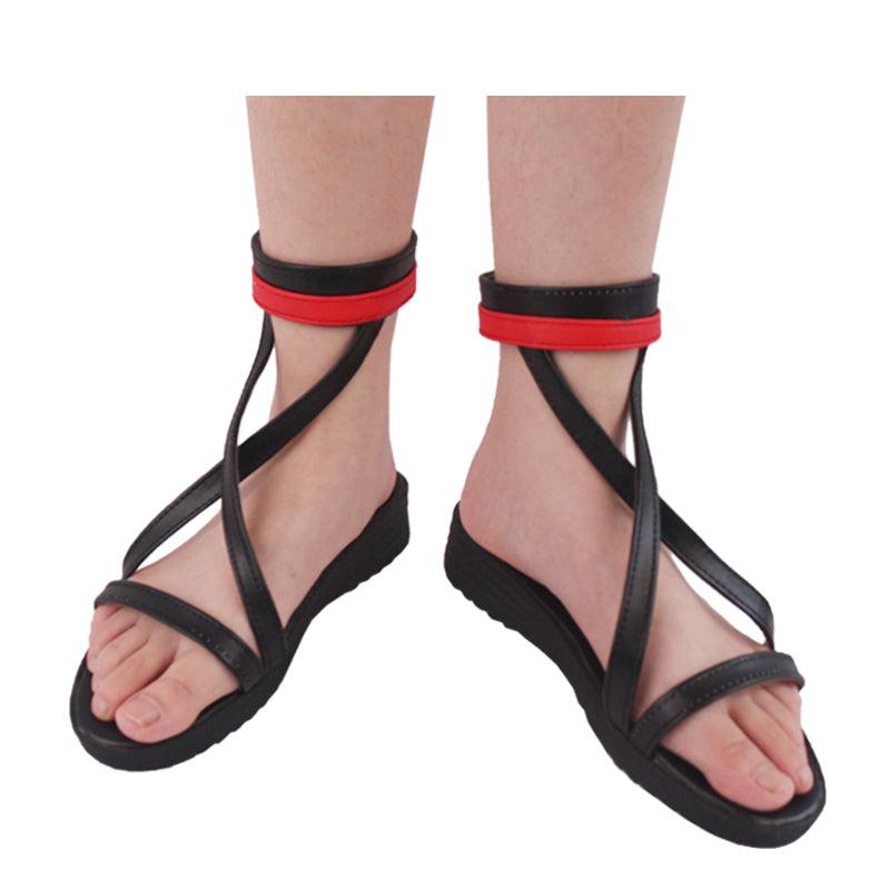game arknights sora summer flower cosplay sandals shoes