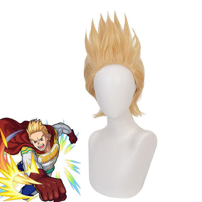 anime my hero academia mirio togata million blonde cosplay wigs