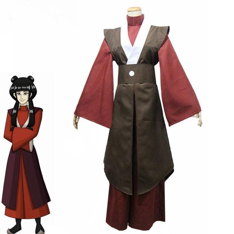 anime avatar the last airbender mai cosplay costumes