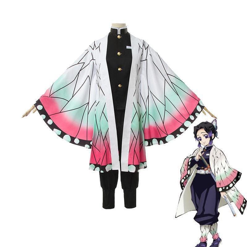 demon slayer kimetsu no yaiba kochou shinobu kimono cosplay costume