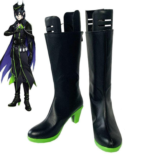 game twisted wonderland diasomnia lilia vanrouge cosplay boots shoes