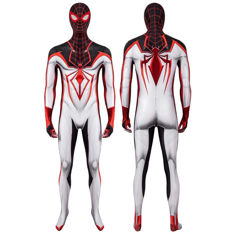 ps5 spider man miles morales t r a c k suit jumpsuit cosplay costumes