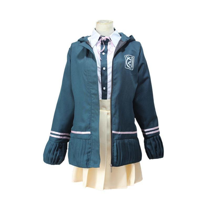 anime danganronpa 2 goodbye despair chiaki nanami uniforms jacket cosplay costumes