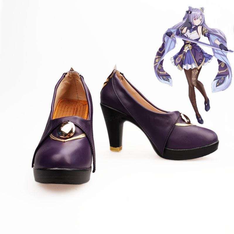 genshin impact venti gradient cosplay shoes