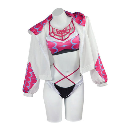 spider man across the spider verse gwen swimsuit cosplay costumes