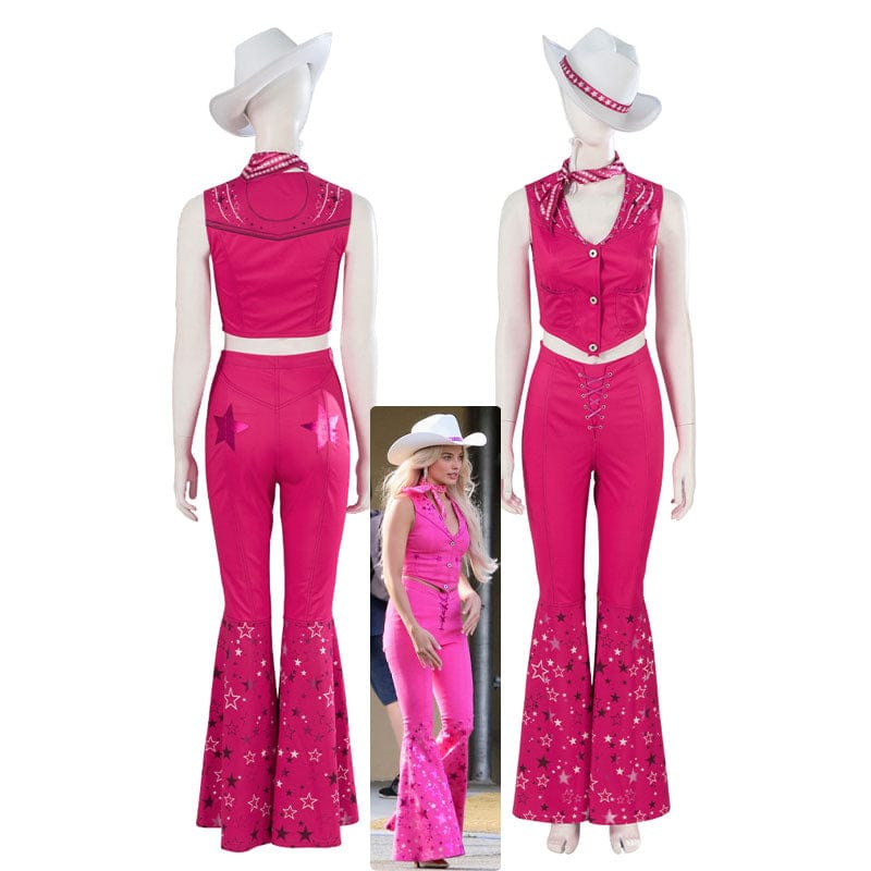 barbie 2023 film barbie pink cosplay costumes