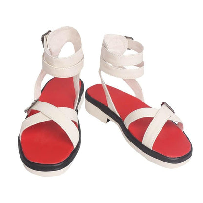 arknights angelina coral coast summer flower game cosplay sandals shoes