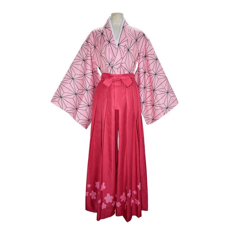 anime demon slayer kimetsu no yaiba nezuko kamado kimono cosplay costumes