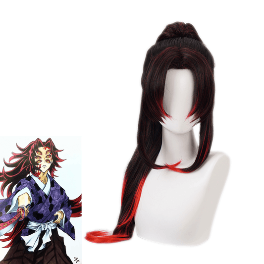 anime demon slayer kimetsu no yaiba yoriichi tsugikuni cosplay wig