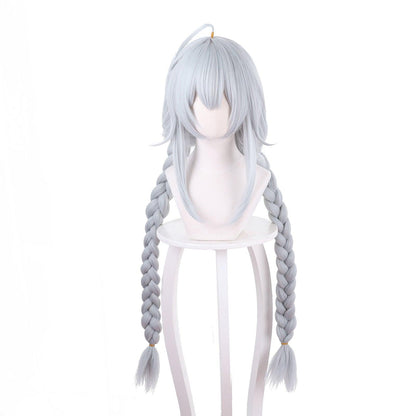 anime azur lane le malin white long cosplay wig 472d