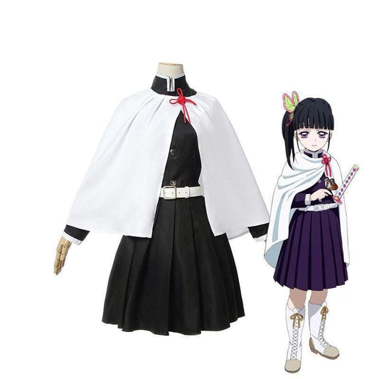 anime demon slayer kimetsu no yaiba tsuyuri kanawo female uniform cosplay costumes