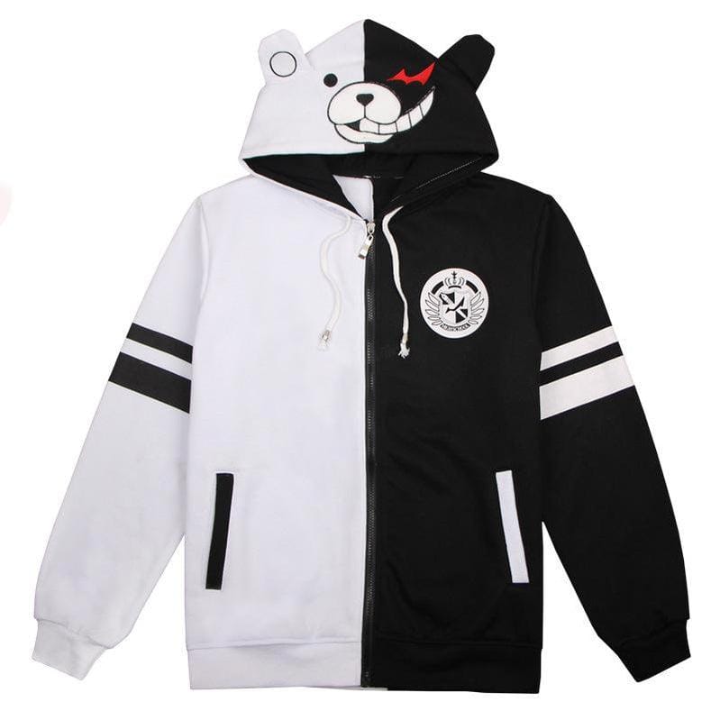 danganronpa trigger happy havoc monokuma black and white bear cosplay costumes