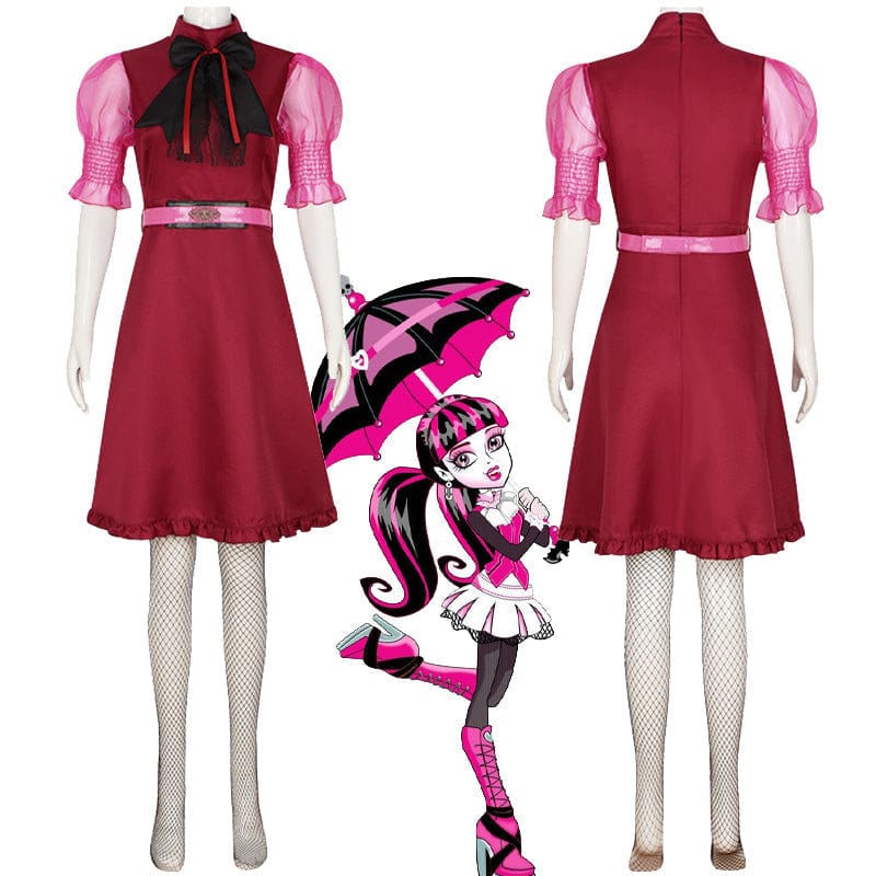 monster high draculaura cosplay costumes