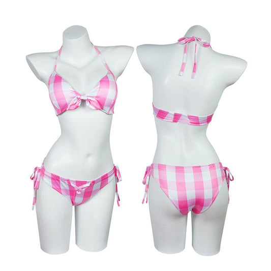 barbie movie 2023 barbie pink swimsuit cosplay costumes