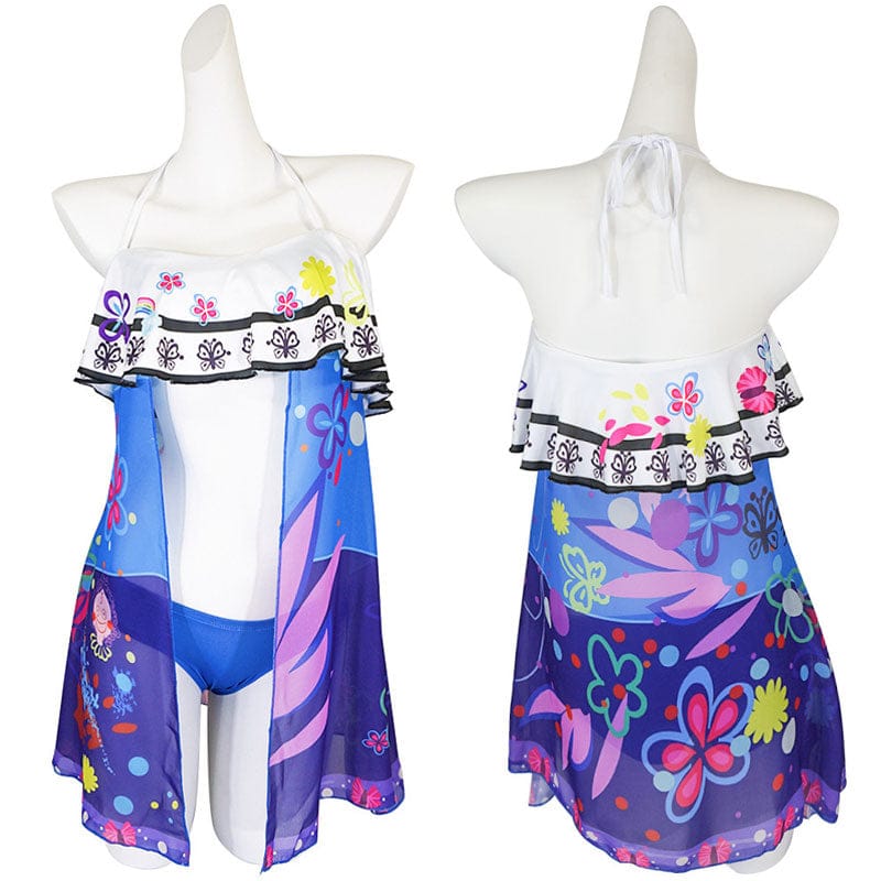 encanto mirabel madrigal swimsuit cosplay costumes