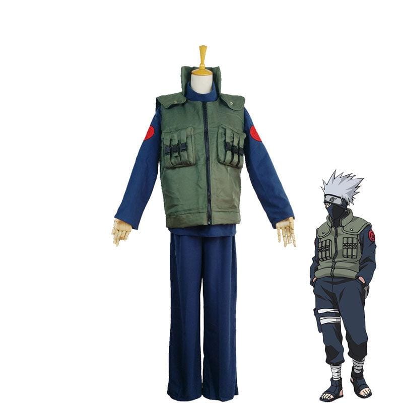 anime naruto hatake kakashi cloak cosplay costume